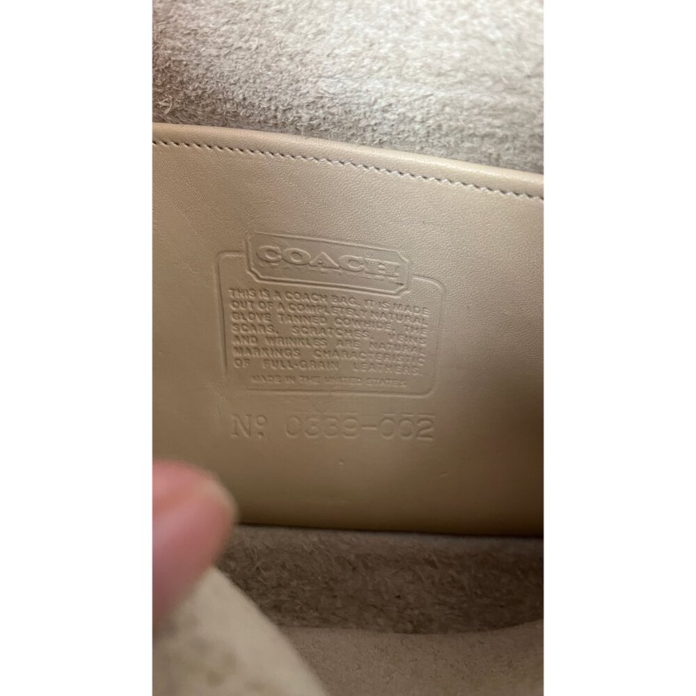 VINTAGE COACH TURNLOCK FLAP CROSSBODY BAG - Picture 9 of 9